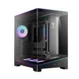 Case GAMDIAS ATLAS P6 CG – ATX | Black | 4 Fan ARGB